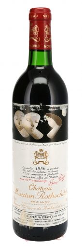 1986 Chateau Mouton Rothschild Pauillac 750ml