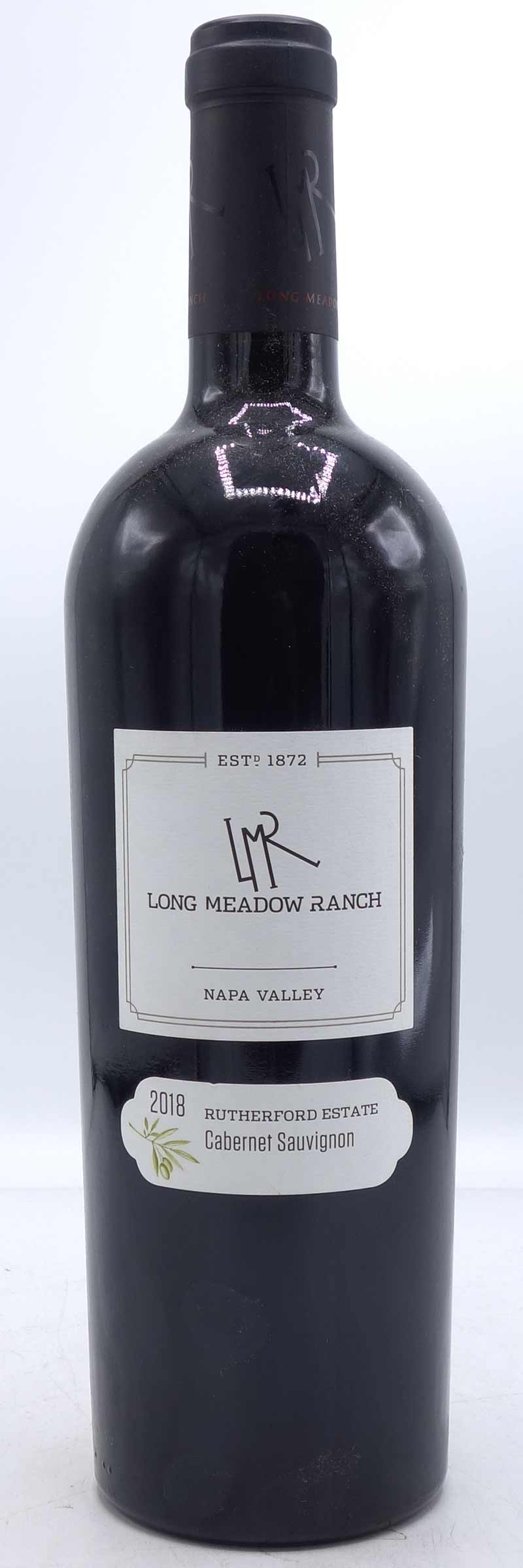 2018 Long Meadow Ranch Cabernet Sauvignon Napa Valley Rutherford Estate 750ml